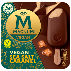 MAGNUM Eis Sea Salt Caramel Vegan 3 x 90 ml